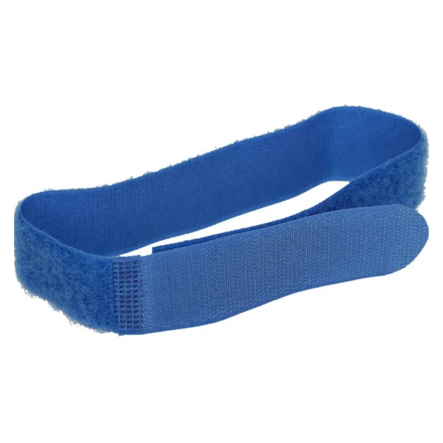 Bracelet velcro bleu - Les 10