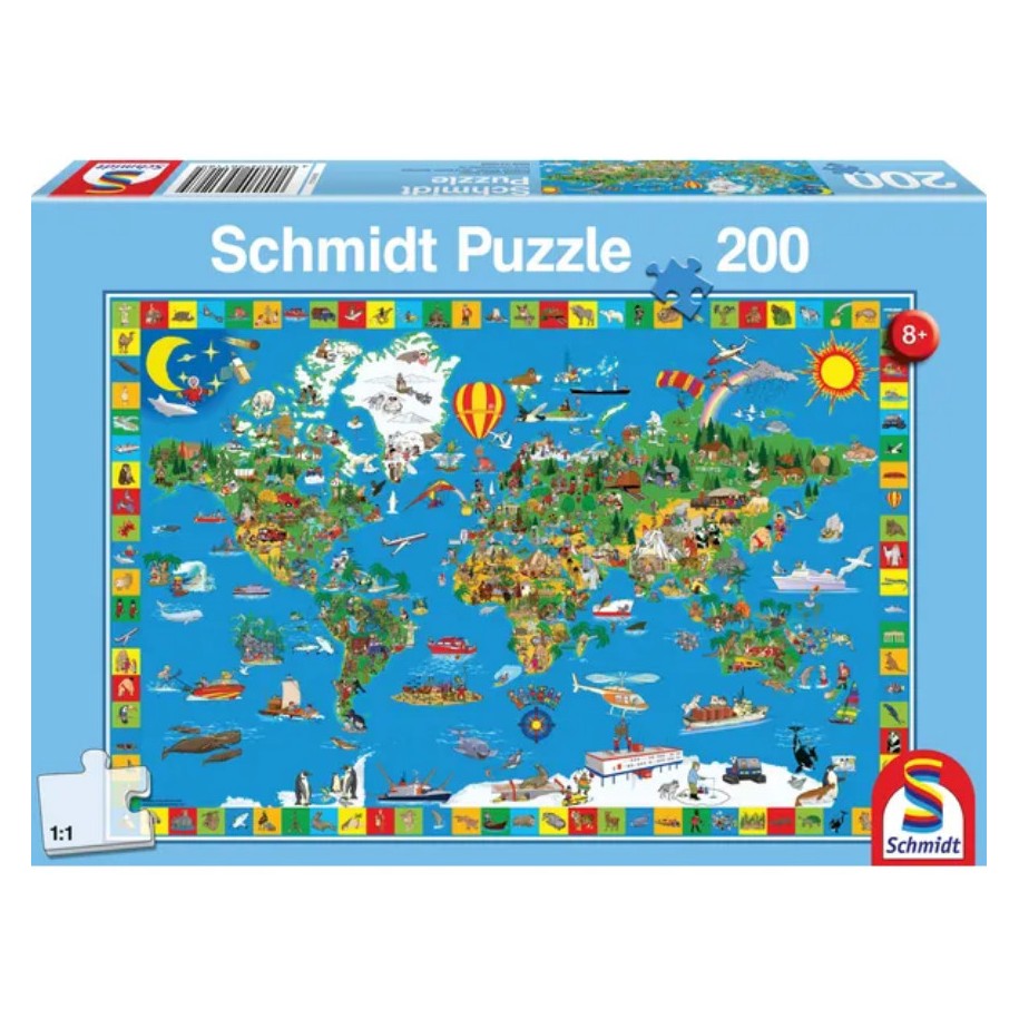 Puzzle Deine bunte Erde