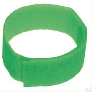 Bracelets velcro vert