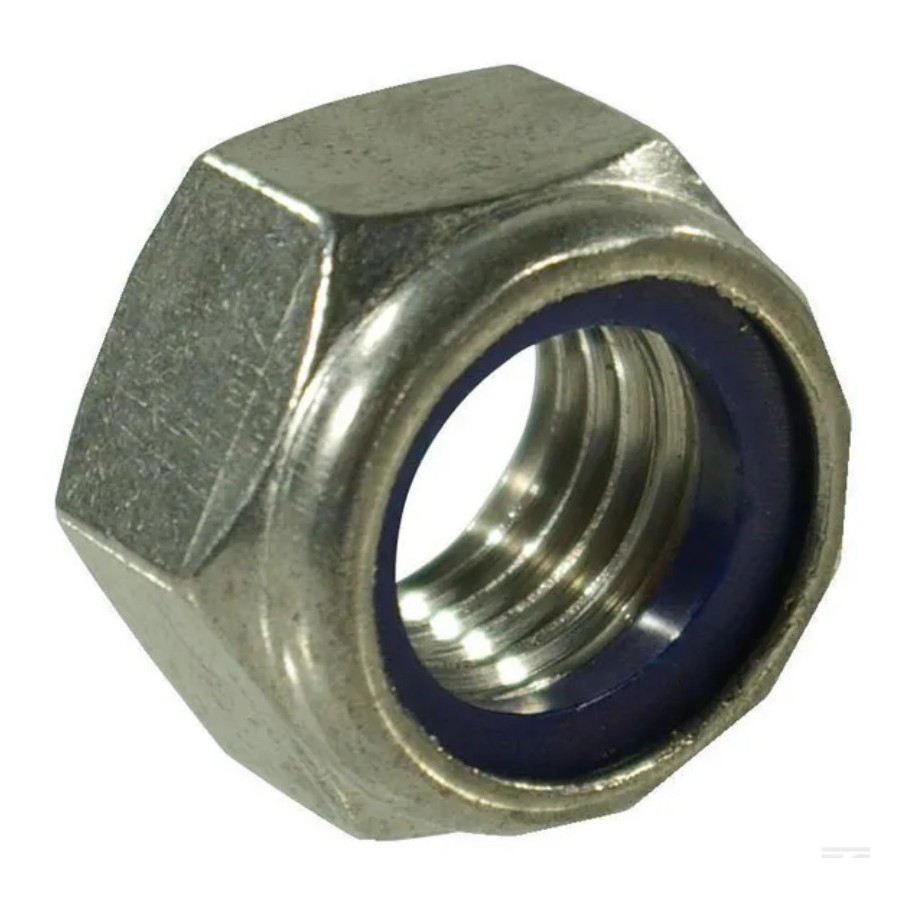 Ecrou frein hexagonal inox 14 mm